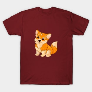 Cute dog corgi T-Shirt